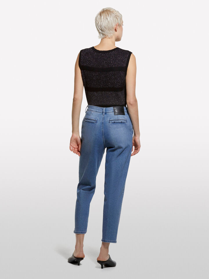 Jeans Style 71 chino slim fit blu - jeans slim fit da donna - Azzurro | Sisley image number 2
